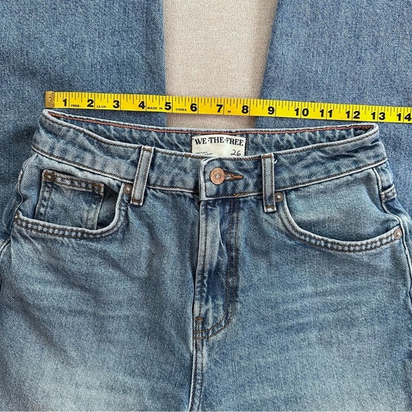 We The Free Pacifica High Rise Slim Straight Leg Jeans. Size 26. - Picture 7 of 12